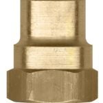 Fairview 46SW-10DP Pipe Connector, 1/2 in, Sweat x FIP, Brass Sells in Quantity of 10