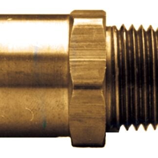 Fairview 48SW-10BP Pipe Connector, 1/2 x 1/4 in, Sweat x MIP, Brass Sells in Quantity of 10