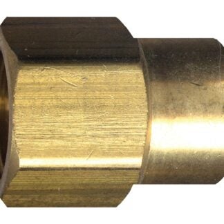 Fairview 119-EDP Reducing Pipe Coupling, 3/4 x 1/2 in, FPT, Brass, 1200 psi Pressure Sells in Quantity of 2