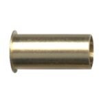 Fairview 481-4P Tube Insert, 1/4 in, Compression, Brass Sells in Quantity of 10