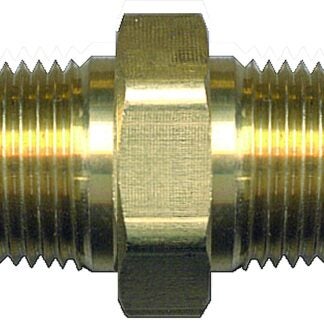 Fairview 122-EP Hex Pipe Nipple, 3/4 in, NPT, Brass, 1200 psi Pressure Sells in Quantity of 10