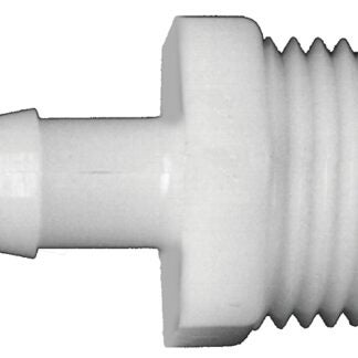 Fairview 525-6DP Pipe Coupler, 3/8 in, Hose Barb, 1/2 in, MPT, 250 psi Pressure, Nylon Sells in Quantity of 10