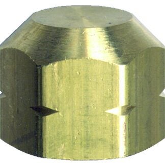 Fairview 108-AP Pipe Cap, 1/8 in, FPT, Brass, 1200 psi Pressure Sells in Quantity of 10