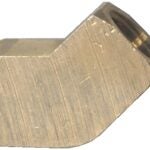 Fairview X105-AP Extruded Pipe Elbow, 1/8 in, FPT, 45 deg Angle, Brass, 1200 psi Pressure Sells in Quantity of 2