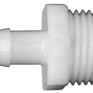 Fairview 525-4BP Pipe Coupler, 1/4 in, Hose Barb, 1/4 in, MPT, 250 psi Pressure, Nylon Sells in Quantity of 10