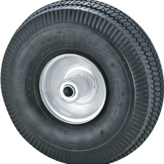 ProSource CW/GS-3339 Hand Truck Wheel, Tube, 10 x 3-1/2 in Tire, 1-1/2 in Dia Hub, Rubber