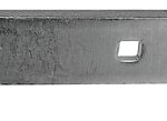 National Hardware N168-336 Strap Hinge, 1/4 in Thick Leaf, Steel, Zinc, 200 lb