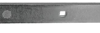 National Hardware N168-336 Strap Hinge, 1/4 in Thick Leaf, Steel, Zinc, 200 lb