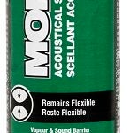 DAP MONO 75400 Acoustical Sealant, Gray, 295 mL Cartridge