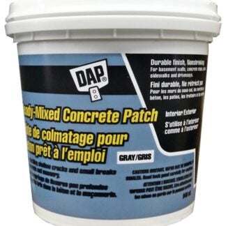 DAP Bondex 17100 Ready-Mixed Concrete Patch, Gray, 946 mL Jar