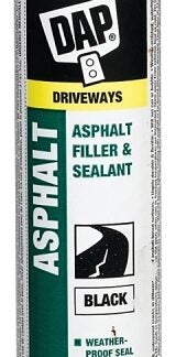 DAP 70998 Filler and Sealer, Paste, Black, Strong Solvent, 300 mL Sells in Quantity of 12