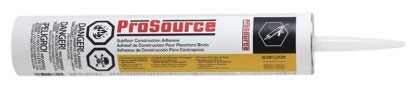 Prosource 27523 Subfloor Adhesive, 28 oz Sells in Quantity of 12