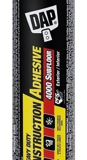 DAP 4000 SUBFLOOR 74881 Construction Adhesive, Tan, 305 mL Cartridge