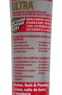 DAP KWIK SEAL ULTRA 74823 Premium Kitchen and Bath Sealant, White, 4 hr Curing, 40 to 100 deg F, 162 mL Tube