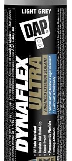 DAP DYNAFLEX ULTRA 7079874157 Advanced Exterior Sealant, Light Gray, 7 to 14 days Curing, 5 to 37 deg C, 300 mL