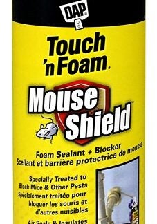 Touch 'n Foam Home Seal 7565041612 Minimum Expanding Sealant, Amber, 30 to 120 deg F, 12 oz Aerosol Can