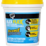 DAP ALEX FLEX 7079874870 Flexible Spackling, Off-White/White, 16 oz Tub