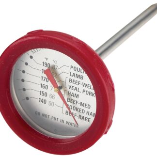 GrillPro 11391 Meat Thermometer With Silicone Bezel