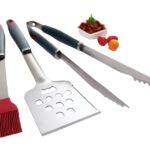 GrillPro 40025 Tool Set, Stainless Steel, Resin Handle