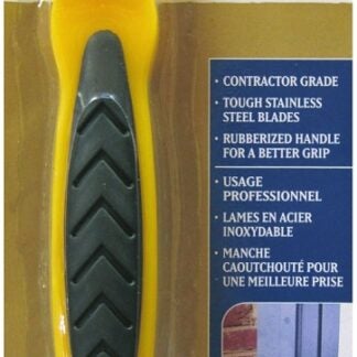 RCR Seal-A-Crack SC10004 Caulking Scraper, Heavy-Duty Profile, Rubber/Stainless Steel