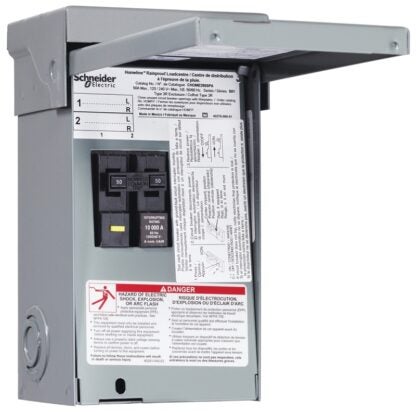 Schneider Electric Homeline CHOME250SPA Spa and Pool Panel