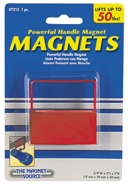 Magnet Source 07213 Standard Handle Magnet, Steel