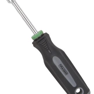 Vulcan MC-SD41 Nut Driver, 9 mm Drive, 7 in OAL, Cushion-Grip Handle, Gray and Black Handle, 3 in L Shank