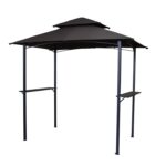 Seasonal Trends 59662 Windsor Grill Gazebo, 94.88 in W Exterior, 59.45 in D Exterior, 96.46 in H Exterior, Rectangular