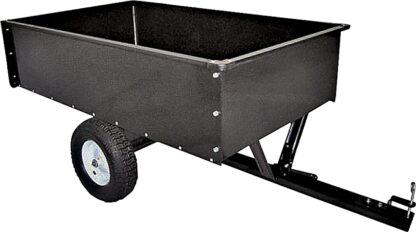 Vulcan YTL-012-508 Dump Cart, 500 lb, 40-1/2 in L x 30-3/4 in W x 13 in H Deck, Steel Deck, 2-Wheel, Pneumatic Wheel