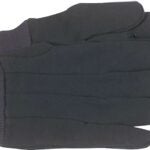 Boss 4020B Protective Gloves, Women's, S, Straight Thumb, Knit Wrist Cuff, Jersey, Brown