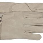 BOSS 4070L Driver Gloves, L, Keystone Thumb, Open Cuff, Cowhide Leather, Tan