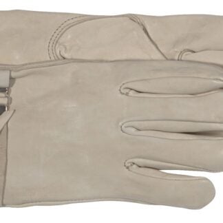 BOSS 4070M Driver Gloves, M, Keystone Thumb, Open Cuff, Cowhide Leather, Tan