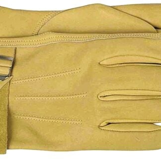 BOSS 6023XL Driver Gloves, XL, Keystone Thumb, Open Cuff, Cowhide Leather, Gold