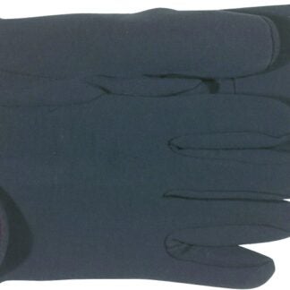 BOSS 4027 L Protective Gloves, L, Straight Thumb, Knit Wrist Cuff, Cotton/Polyester, Brown/Red