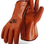 BOSS Snow Shield 3600L Insulated Driver Gloves, Men's, L, Open Cuff, Orange