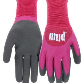 GLOVE LATEX DIP MAGENTA SM/MED