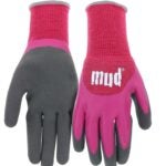 GLOVE LATEX DIP MAGENTA XS/SM