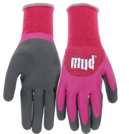 GLOVE LATEX DIP MAGENTA XS/SM