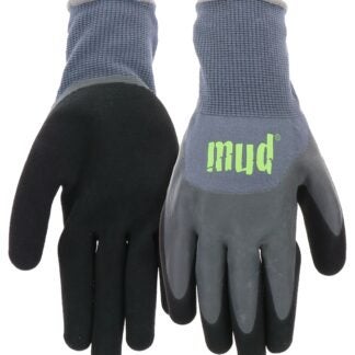 GLOVE LATEX DIP KIWI MED/L