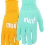 GLOVE NYLN DOT ON MINT SAF M/L