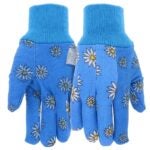 GLOVE PVC PRINT DAISY WOMENS L