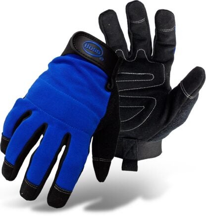 GLOVE MECHANIC BOSS BLUE XL