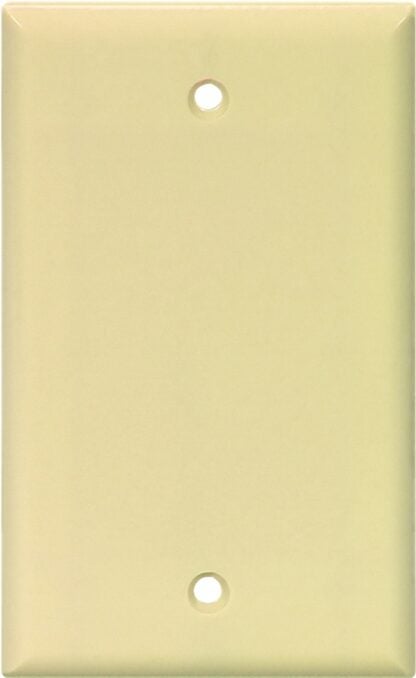 EATON 2129V-BOX Wallplate, 1-Gang, Thermoset, Ivory Sells in Quantity of 25