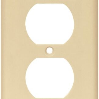 Arrow Hart 2000 Series 2132V-BOX Wallplate, 4-1/2 in L, 2-3/4 in W, 1-Gang, Thermoset, Ivory, High-Gloss Sells in Quantity of 25