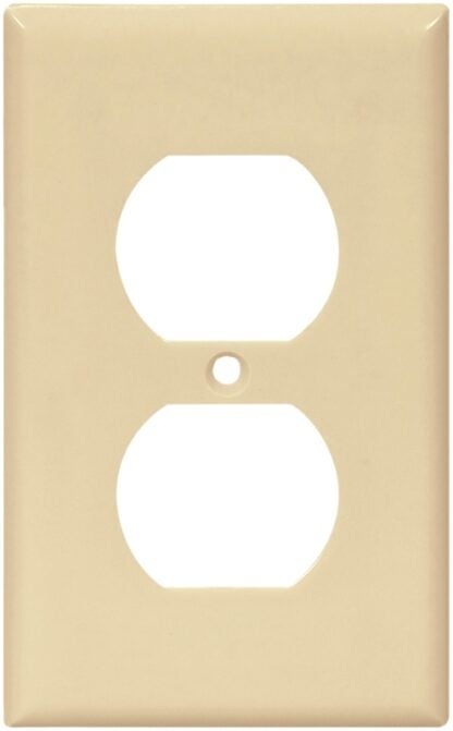 Arrow Hart 2000 Series 2132V-BOX Wallplate, 4-1/2 in L, 2-3/4 in W, 1-Gang, Thermoset, Ivory, High-Gloss Sells in Quantity of 25