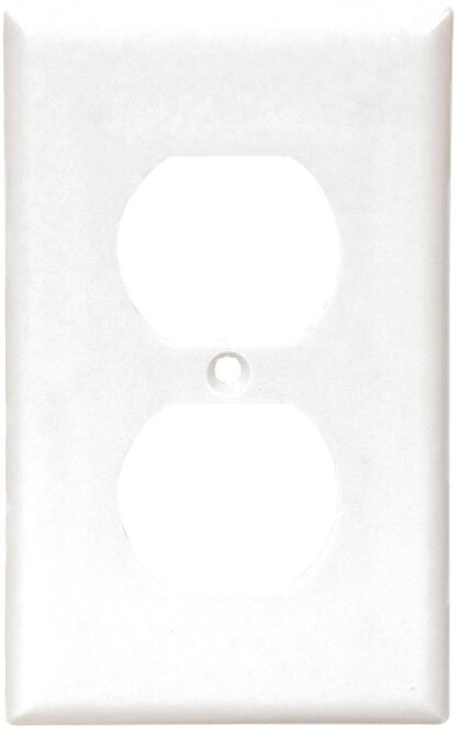 Arrow Hart 2000 Series 2132W-BOX Wallplate, 4-1/2 in L, 2-3/4 in W, 1-Gang, Thermoset, White, High-Gloss Sells in Quantity of 25