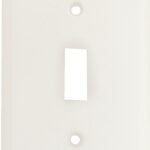 Eaton Wiring Devices 2134W-BOX Wallplate, 4-1/2 in L, 2-3/4 in W, 1 -Gang, Thermoset, White, High-Gloss Sells in Quantity of 25