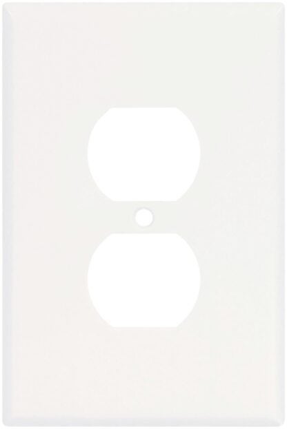 Arrow Hart 2142 Series 2142W-BOX Wallplate, 5-1/4 in L, 3-1/2 in W, 1-Gang, Thermoset, White, High-Gloss Sells in Quantity of 10