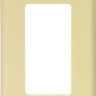 EATON 2151V-BOX Wallplate, 4-1/2 in L, 2-3/4 in W, 1 -Gang, Thermoset, Ivory, High-Gloss