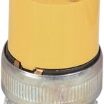 Arrow Hart 2493-BOX Locking Connector, 2 -Pole, 15 A, 125 V, Yellow